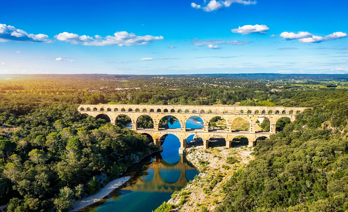 特色-南北法國、摩納哥、安道爾3國19天-加爾水道橋Pont du Gard