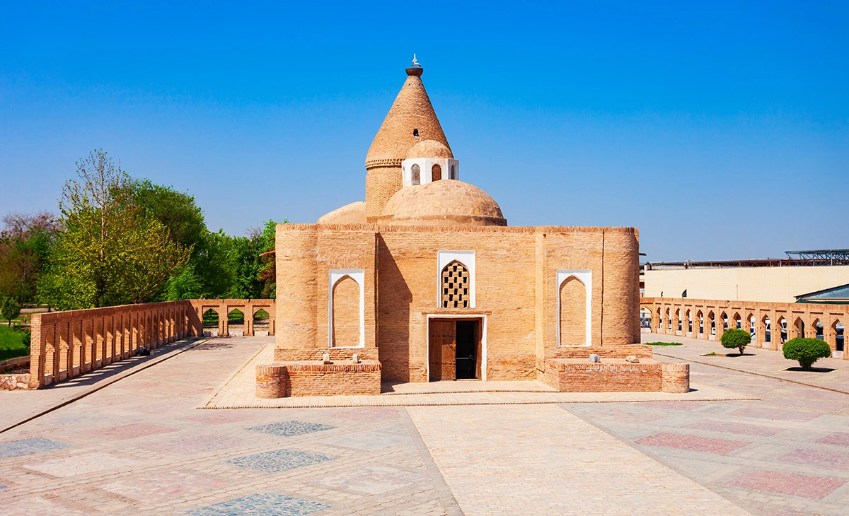 行程-烏茲別克、土庫曼2國精選12天-查席馬阿伯陵墓Chashma Ayub Mausoleum