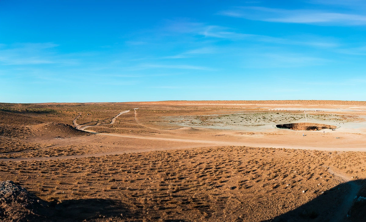 特色-烏茲別克、土庫曼2國精選12天-卡拉庫姆沙漠Karakum Desert