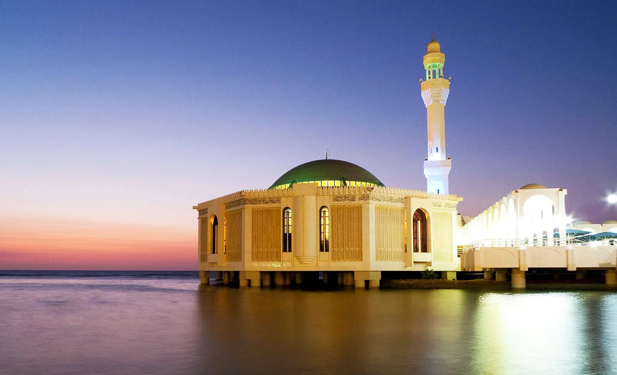 特色-中東海灣5國15日-拉赫瑪水上清真寺-Al Rahma Mosque